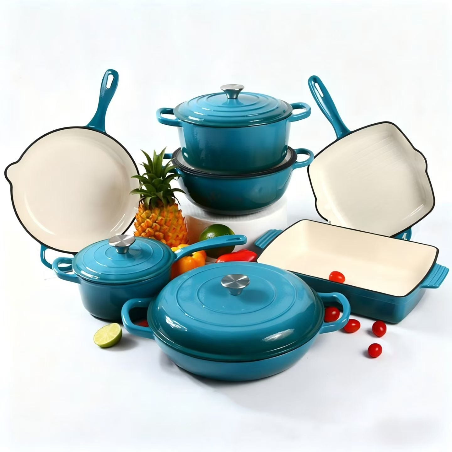 Cast iron pots