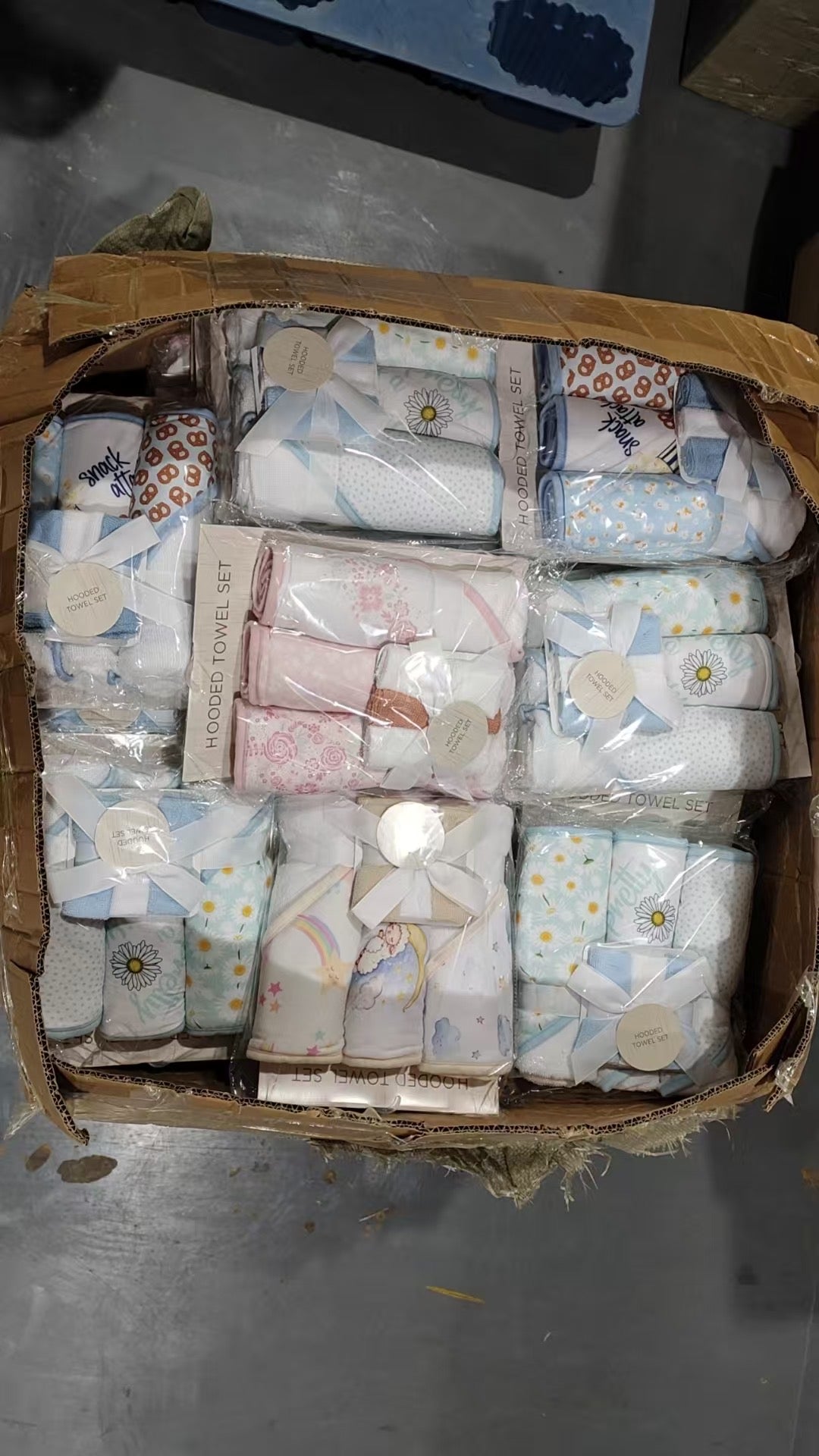 Baby Hooded towel & washcloth set