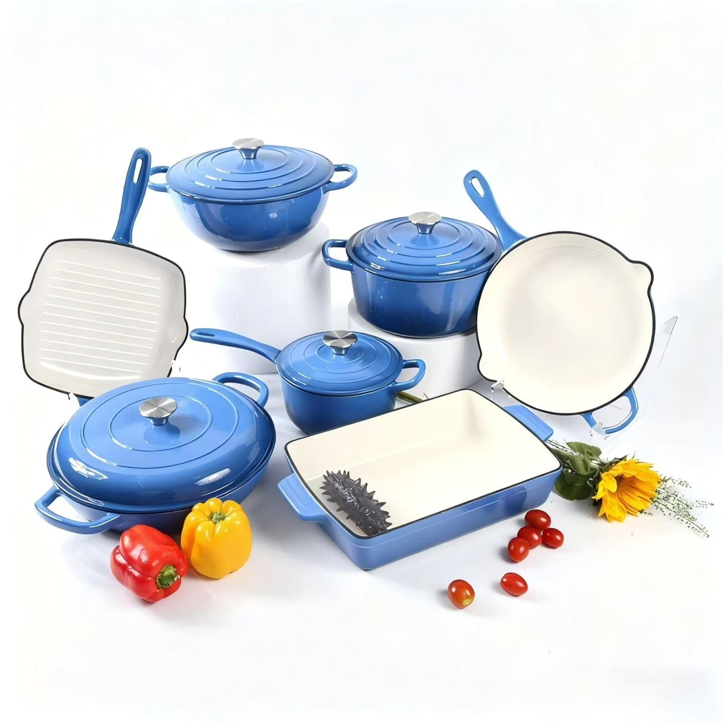Cast iron pots