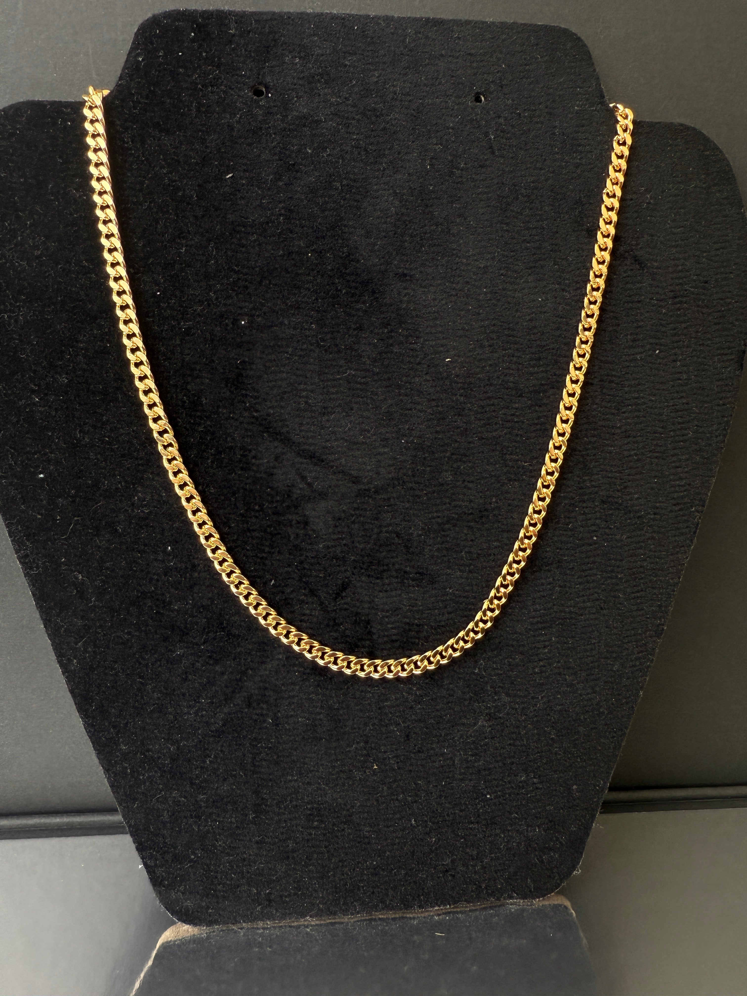 18k gold plated Womens necklace chain