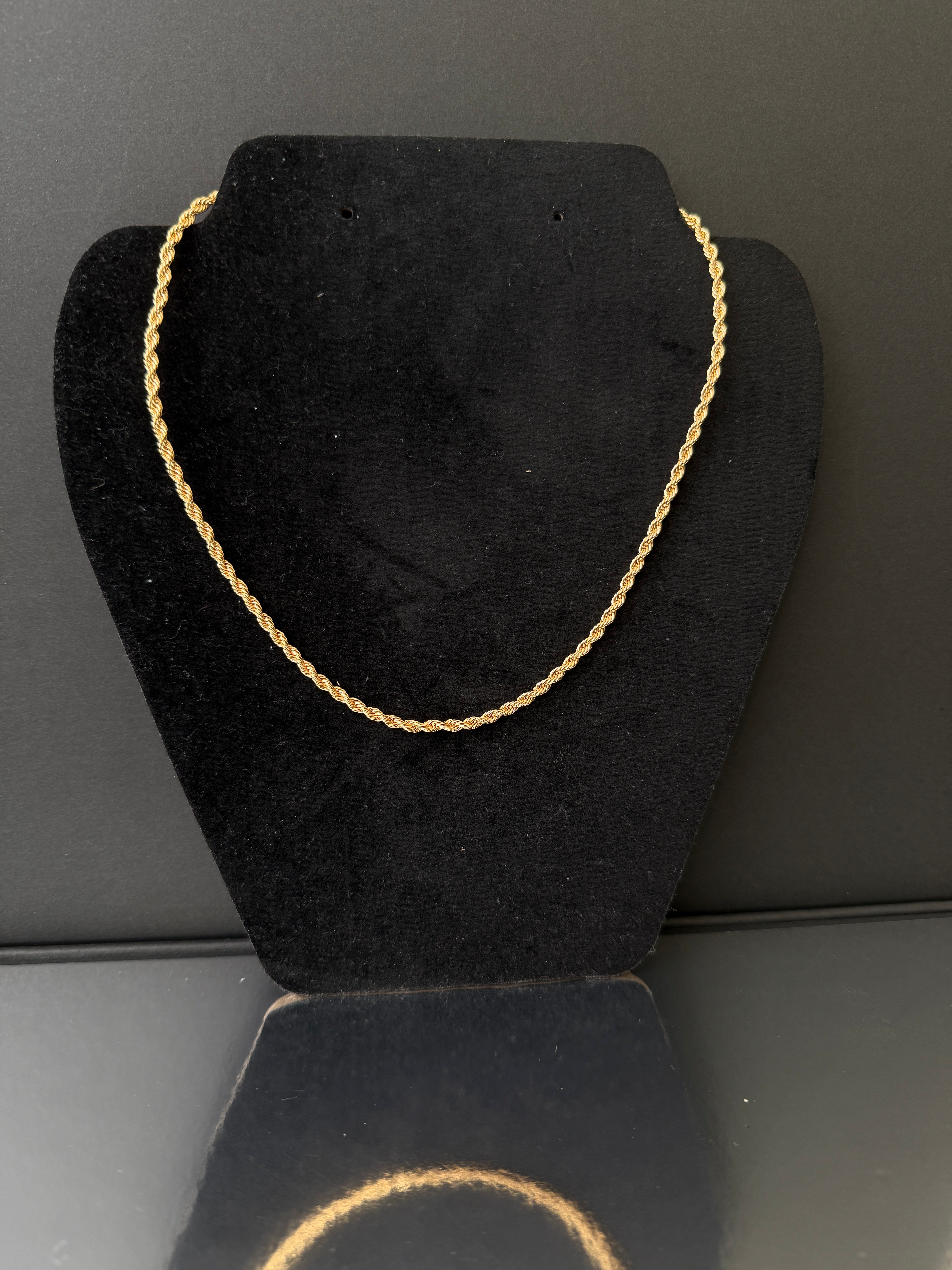 18k gold plated Womens necklace chain