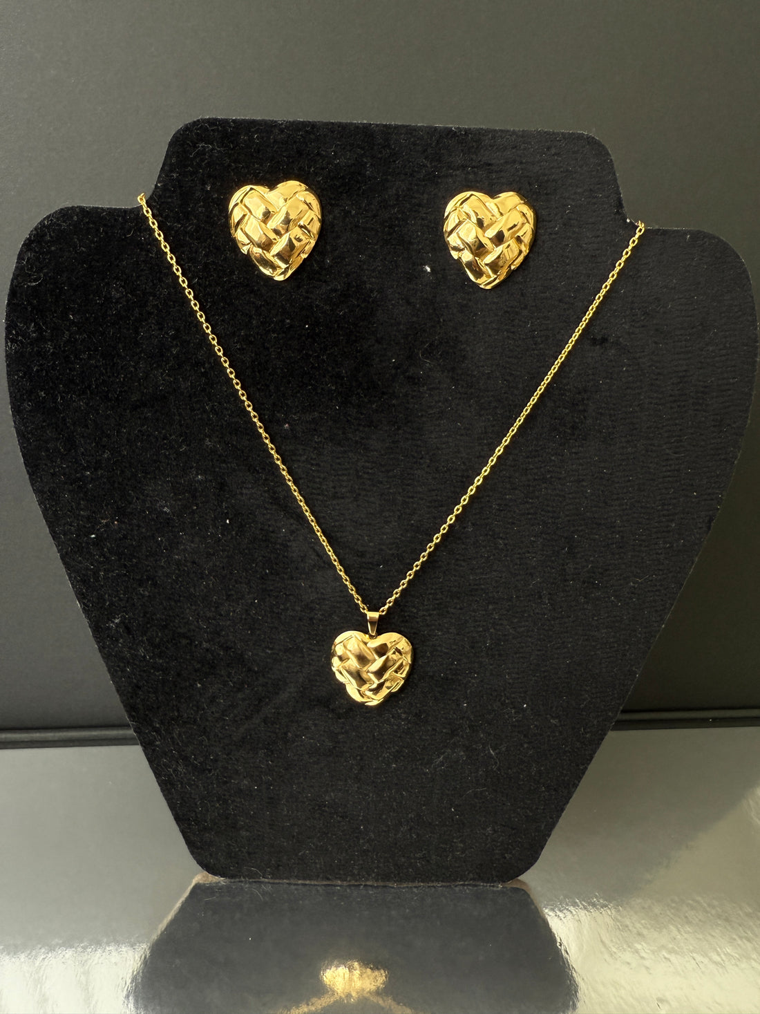 Earrings and Pendant Necklace Set