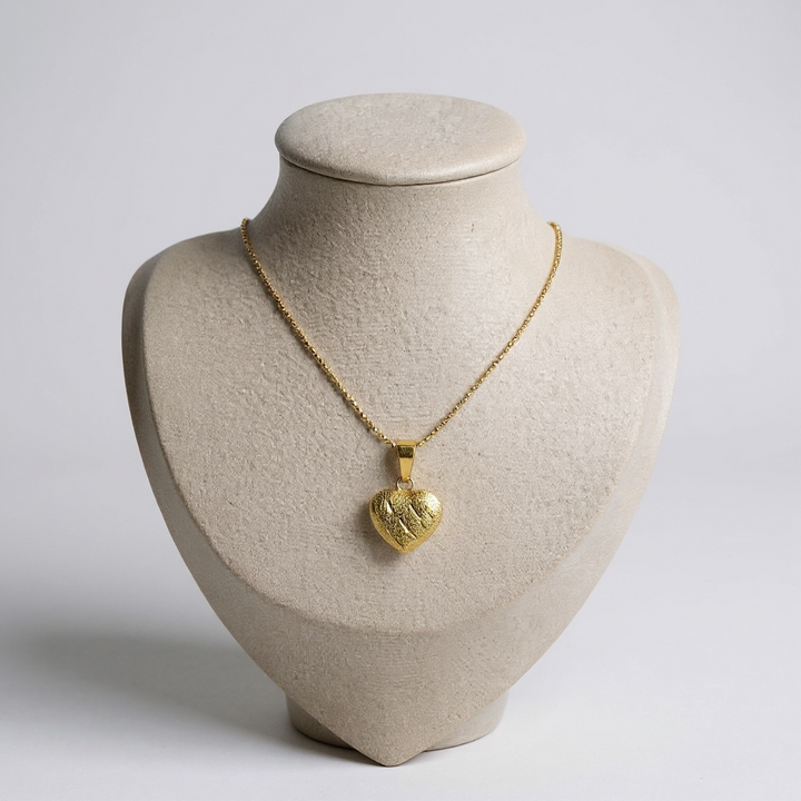 Sanddust Heart Pendant