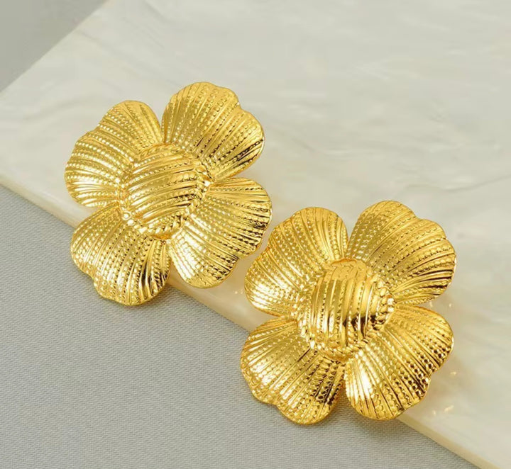 Women’s Beautiful Non-tarnish Gold plated  Earrings