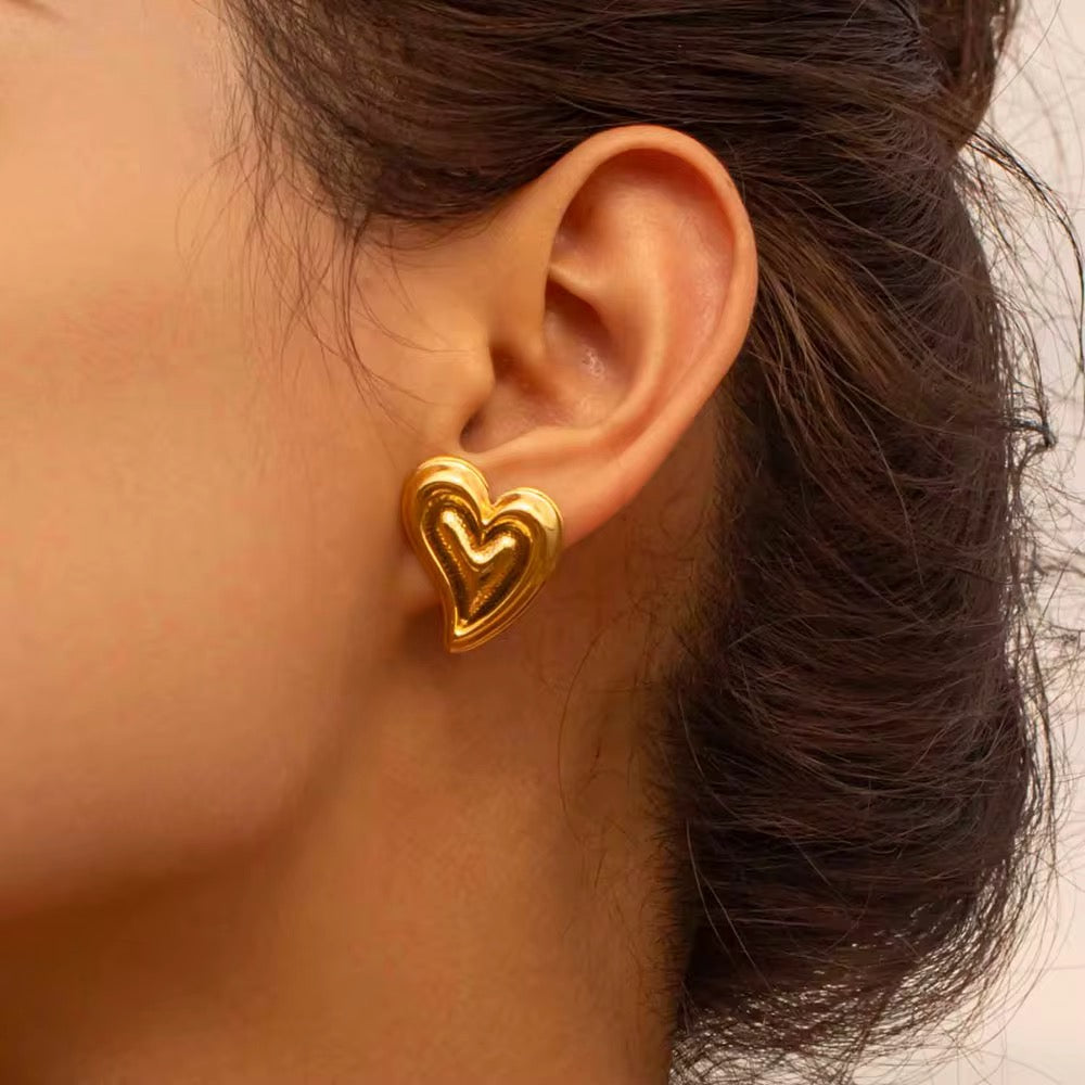 Women’s Beautiful Non-tarnish Gold plated  Earrings