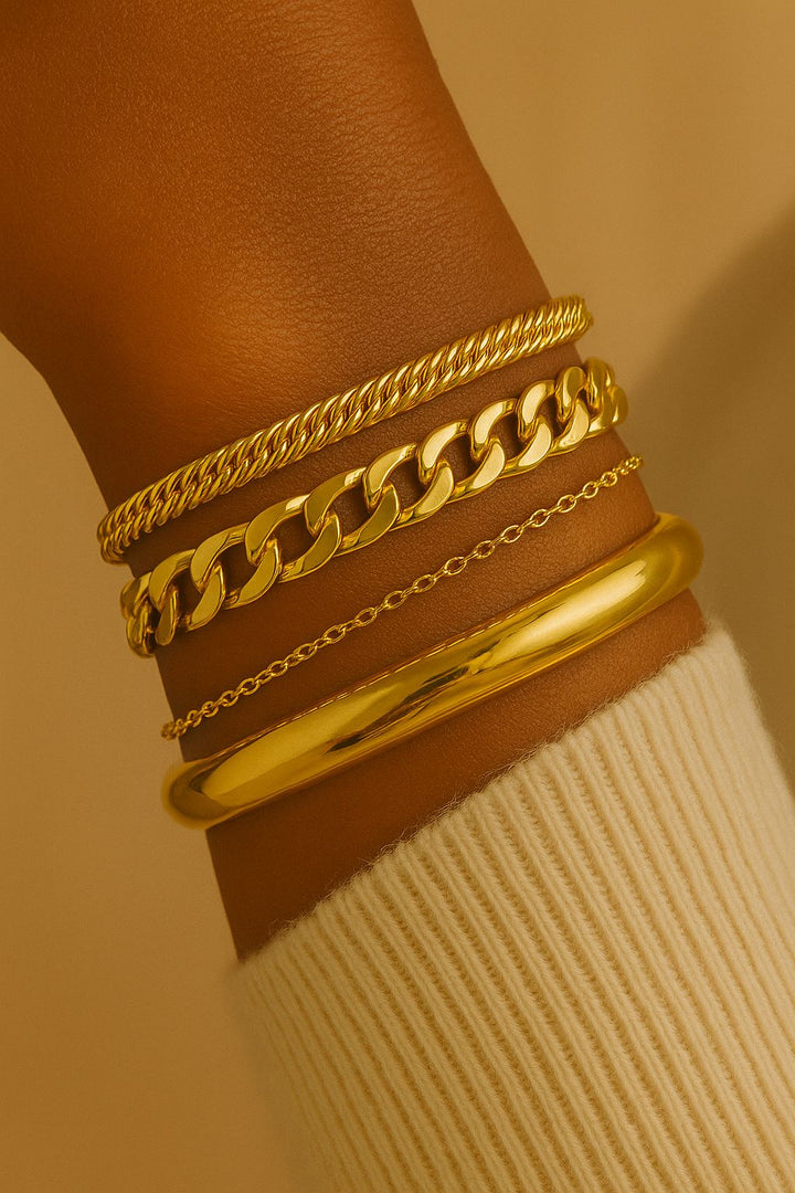 Timeless Gold-Plated Bracelets – Stylish & Non-Tarnish