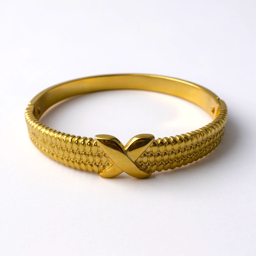 Deejah 18k Gold Plated Bangle