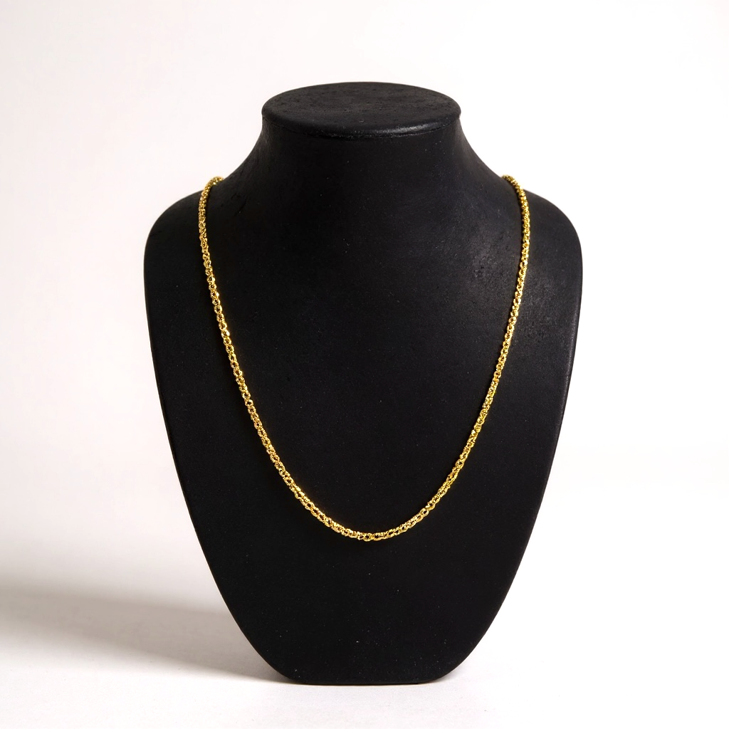 Snake Necklace 24k gold plated