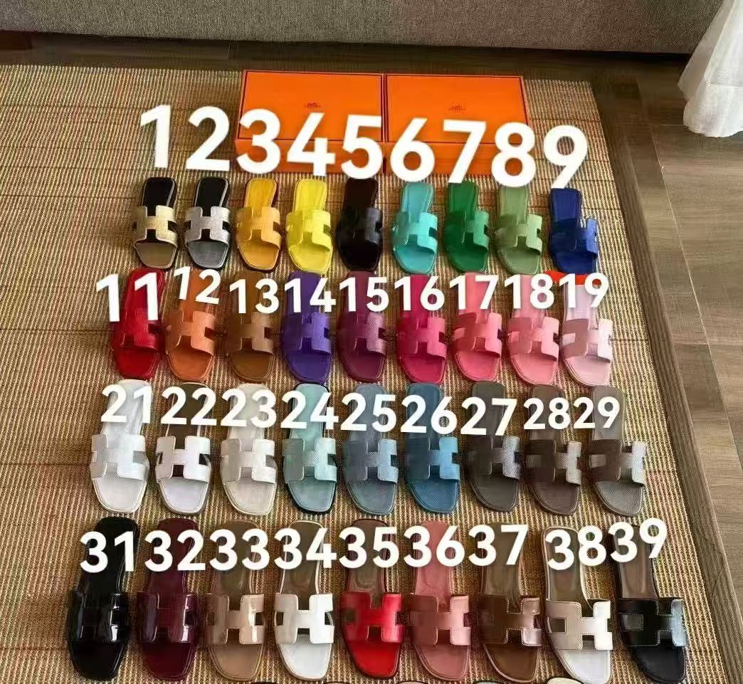 Hermes slippers