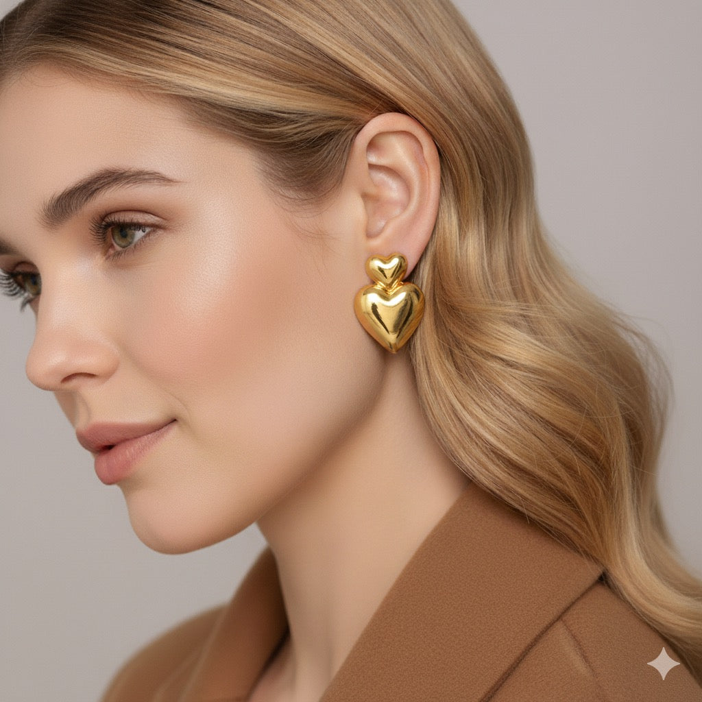 Elaria 18K Gold-plated Stainless Steel Earrings