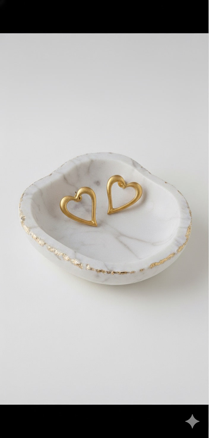 Eros 18K Gold-plated Stainless Steel Earrings