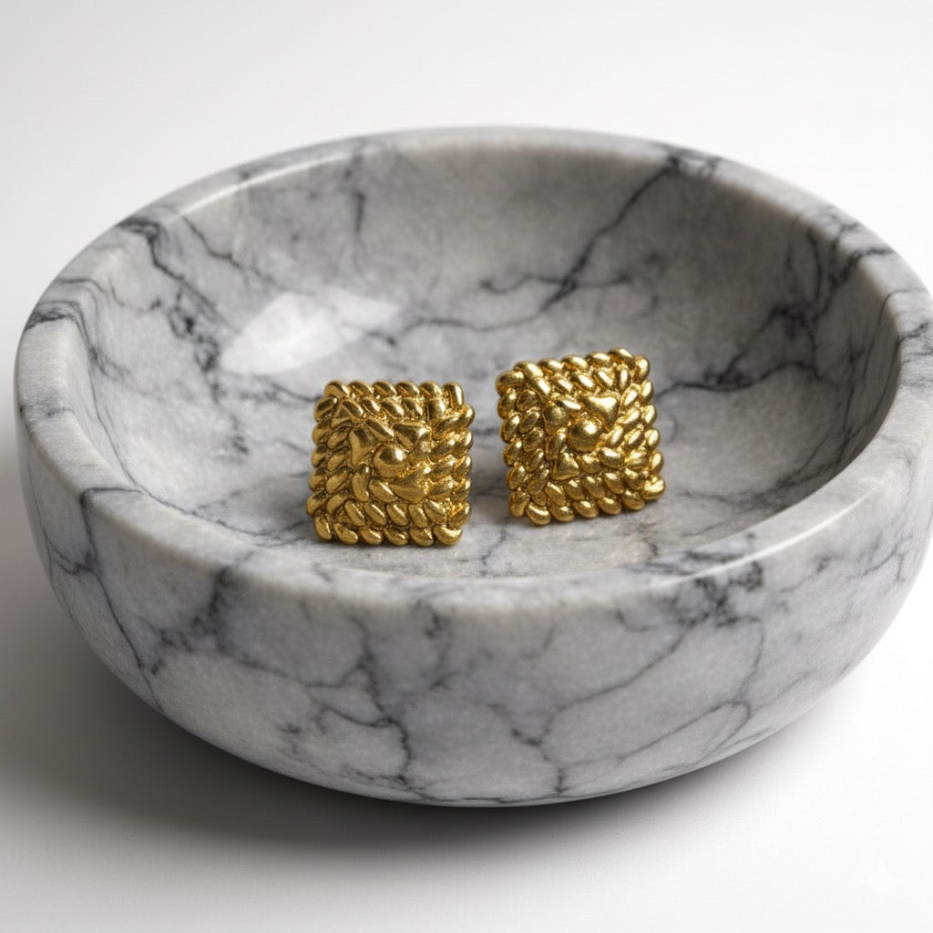 Oros 18K Gold-plated Stainless Steel Earrings