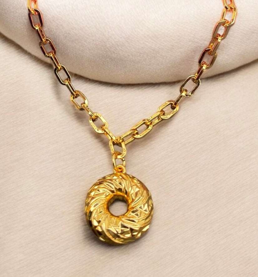 24k Gold Plated Cuban Necklace – Premium Non-Tarnish Gold-Plated