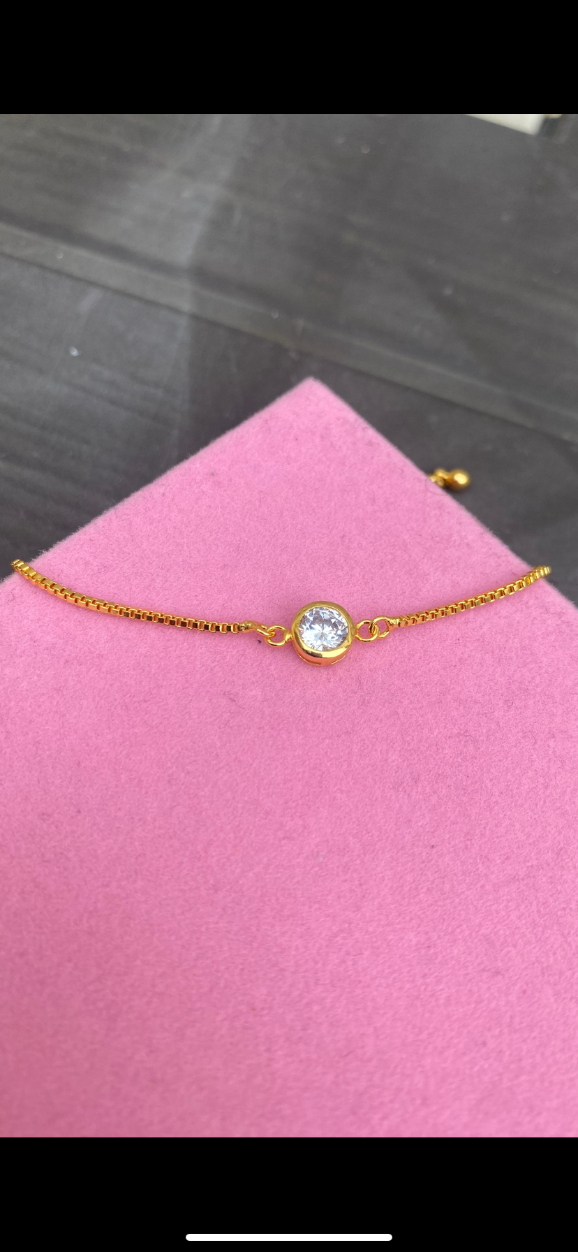 Minimalist Stoned Bracelet