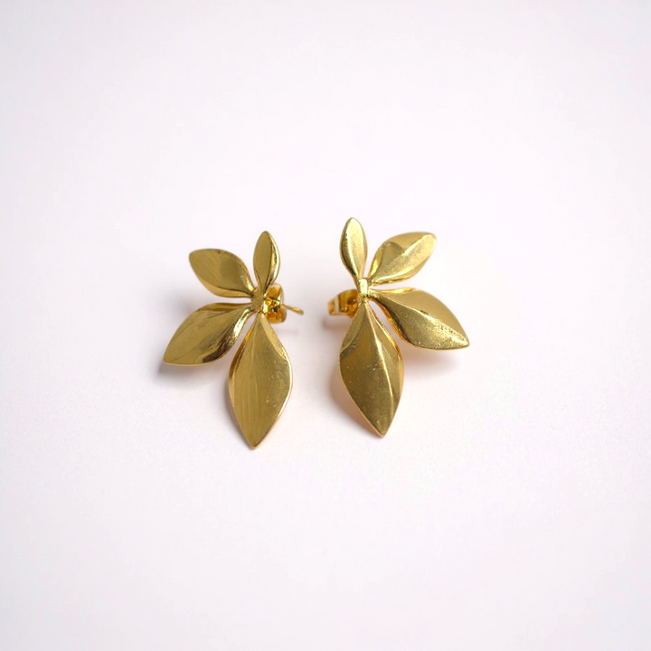 Lira 18K Gold-plated Stainless Steel Earrings