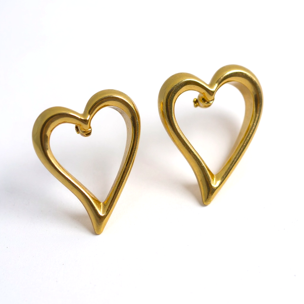Eros 18K Gold-plated Stainless Steel Earrings