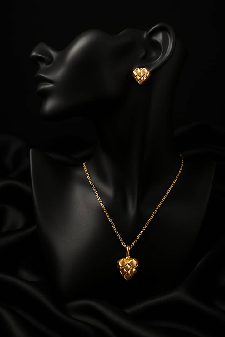 Earrings and Pendant Necklace Set