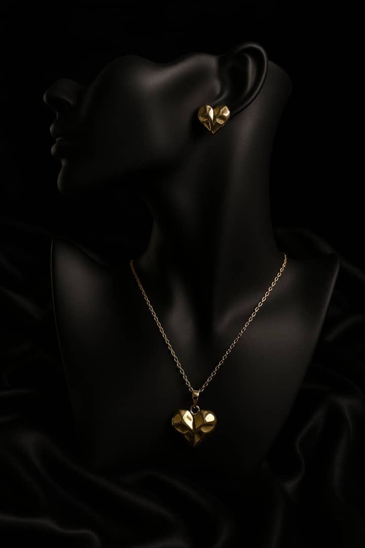 Earrings and Pendant Necklace Set