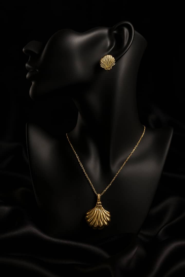Earrings and Pendant Necklace Set