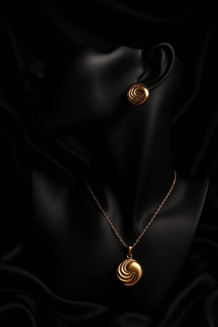 Earrings and Pendant Necklace Set