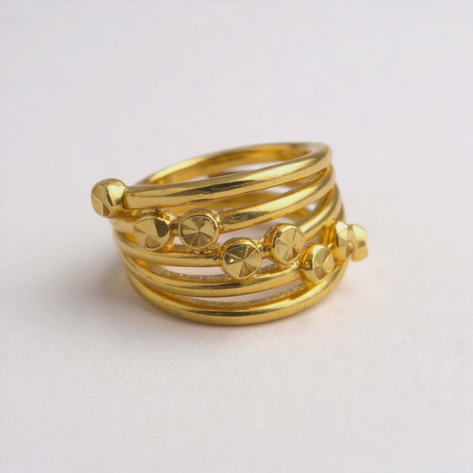 Demi 18k Gold-plated Ring